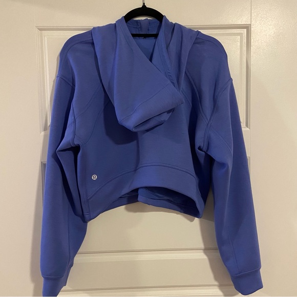 Lululemon Wild Indigo Modal Spacer Training Half-zip Pullover Hoodie - Picture 2 of 9